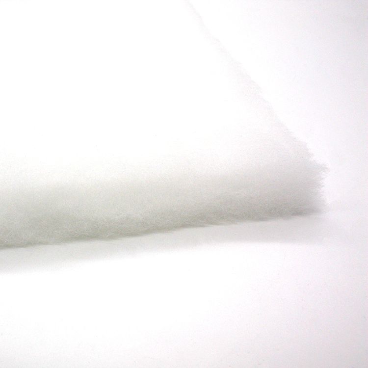 polyester solid soft handle for quiliting recycled washed cotton