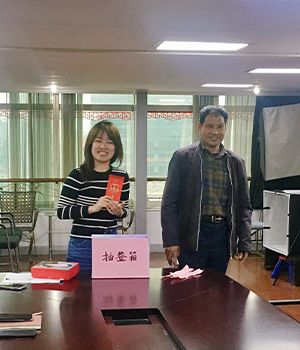 First meeting since we got back to work. 2021 fighting!