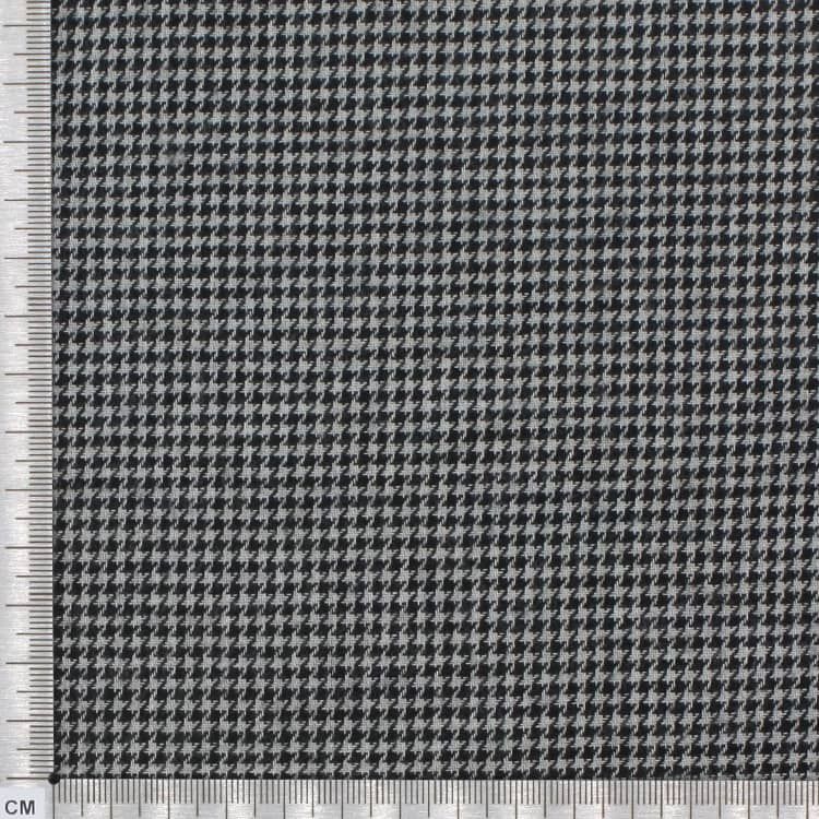yarn dyed soft touch good warmth houndstooth fabric