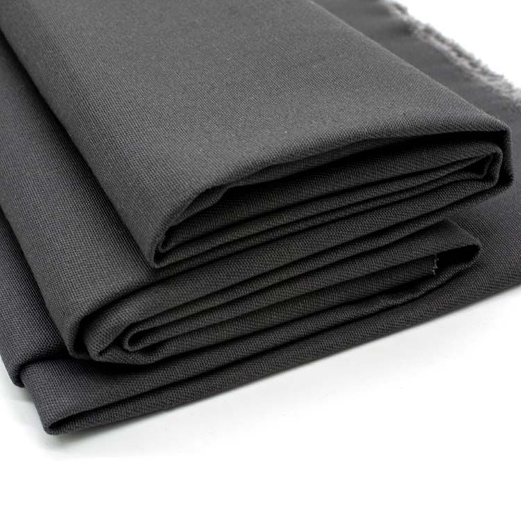 TC6535 solid grey color antivirus  fabric for tooling fabric suit pocketing