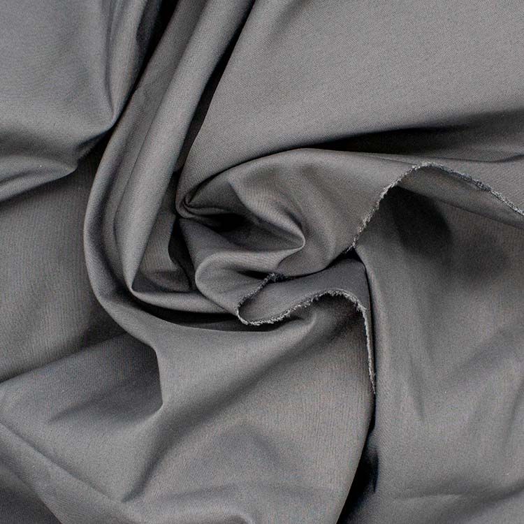 Hygroscopic 100%P solid grey plain moisture wicking lining for suit coat pants