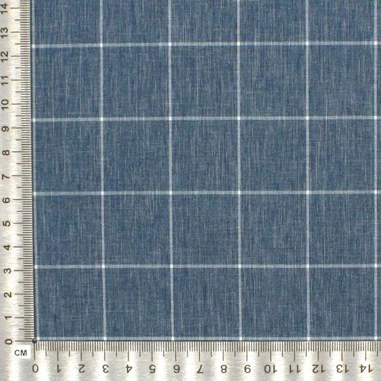 93%polyester 7%spandex dyed mix color cationic plaid fabric