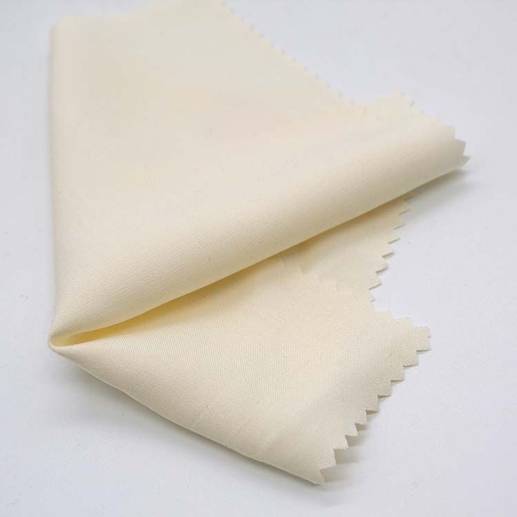Recycled solid beige plain rose fiber fabric with rose fragrance for pajamas